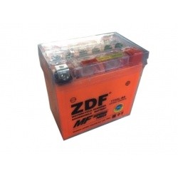 Мото АКБ ZDF Moto Battery 1205 GEL Orange (YTX5L-BS) обрат.